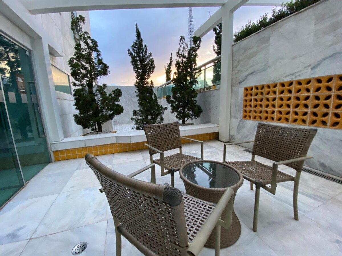 Flat Encantador No 7º Com Vista Pra Torre De Tv Brezilya Dış mekan fotoğraf