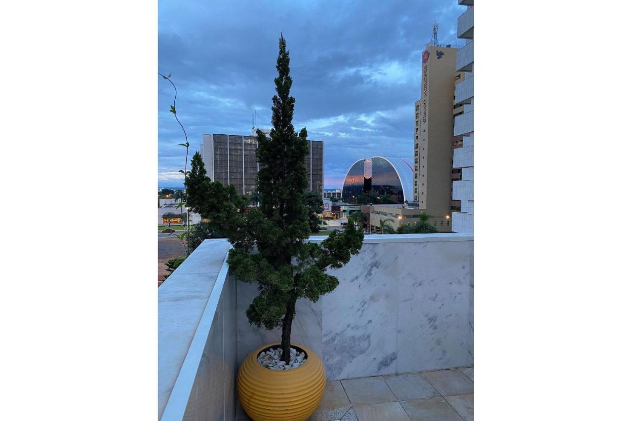 Flat Encantador No 7º Com Vista Pra Torre De Tv Brezilya Dış mekan fotoğraf